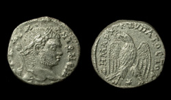 Syria, Laodicea ad Mare, Caracalla, Tetradrachm, Eagle reverse